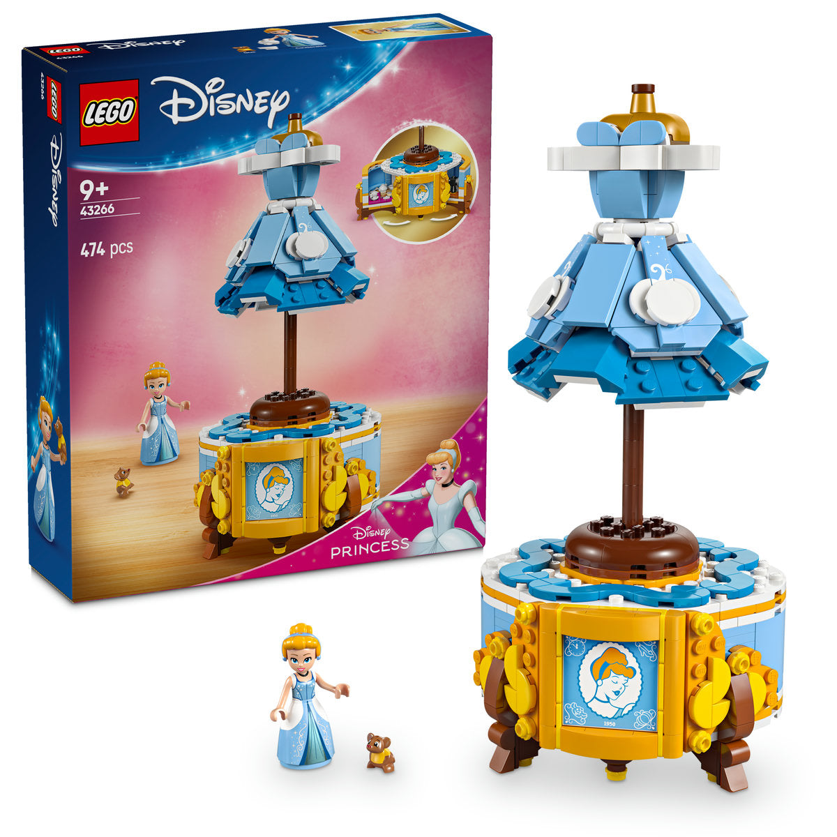 LEGO Disney Princess Cinderella’s Dress Set 43266