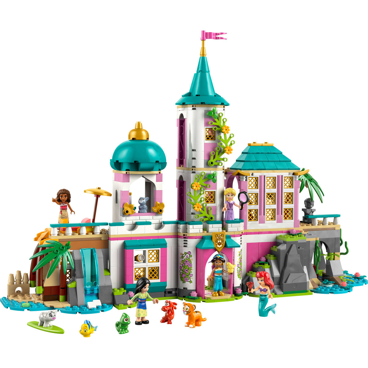 LEGO  Disney Princess Castle & Royal Pets Toy Building Playset 43267