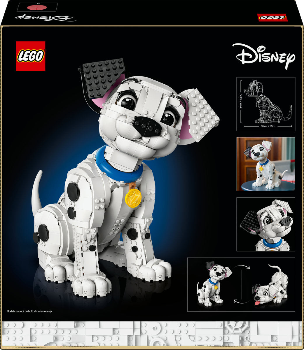 LEGO  Disney 101 Dalmatians Puppy Nostalgic Gift-Giving Idea for Adults 43269