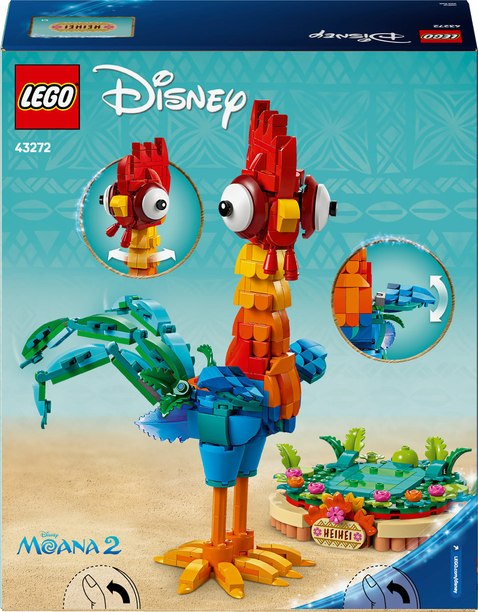 LEGO Disney Moana 2 Heihei Building Toy Set 43272