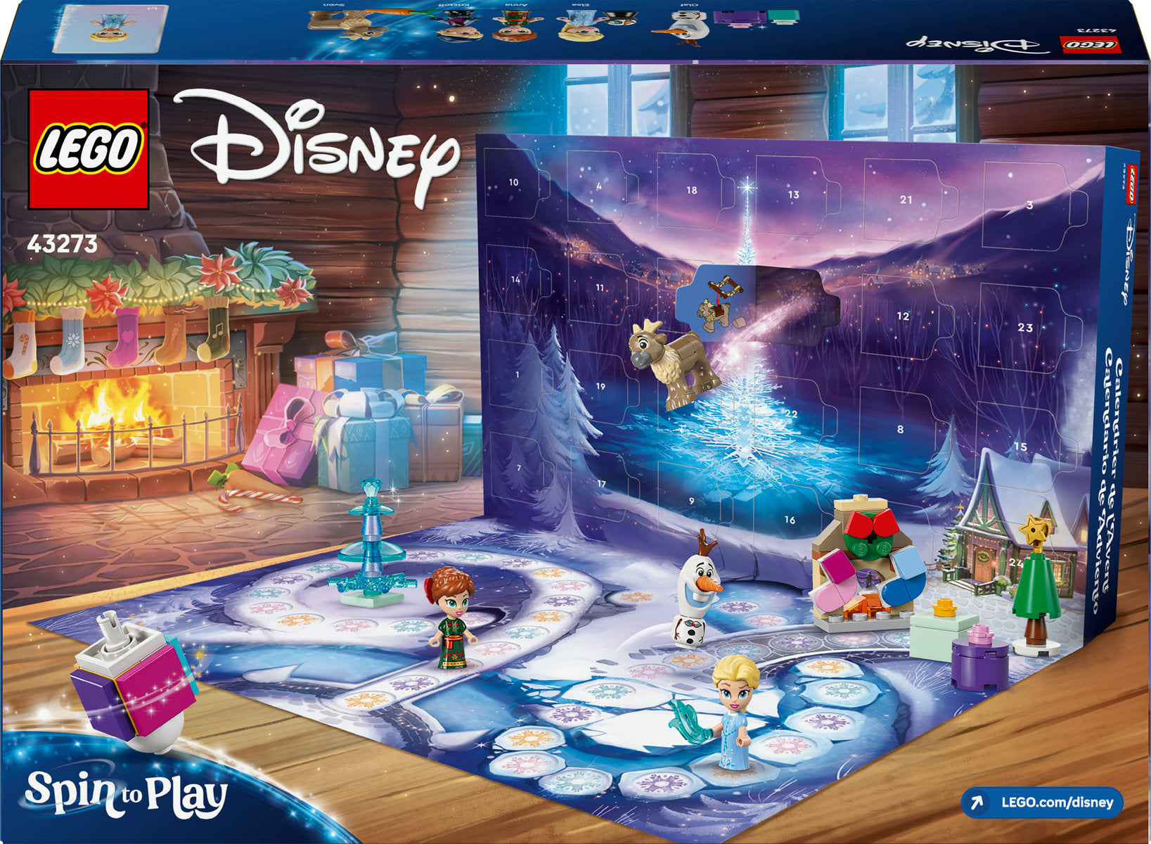 LEGO Disney Frozen Advent Calendar 2025 43273