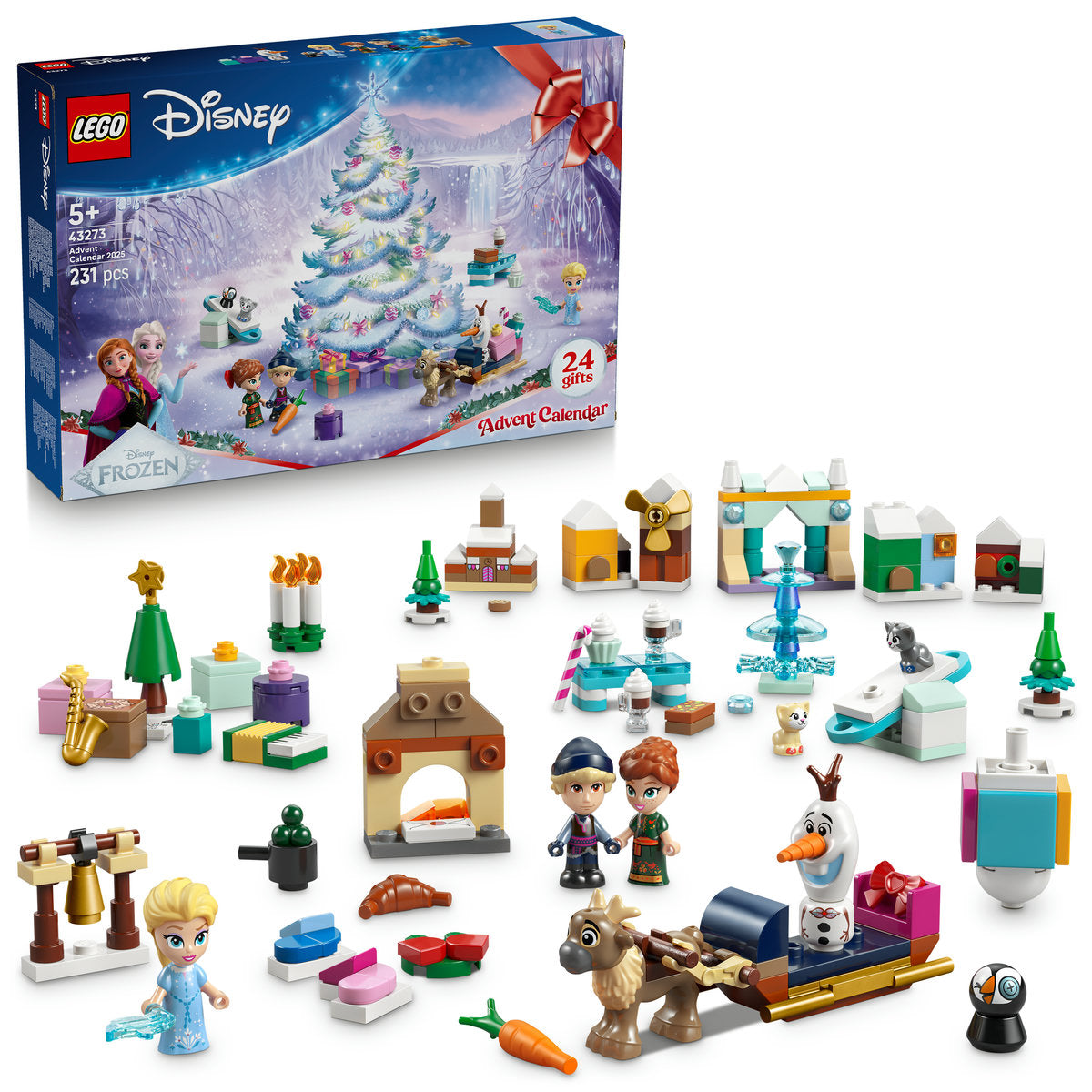 LEGO Disney Frozen Advent Calendar 2025 43273