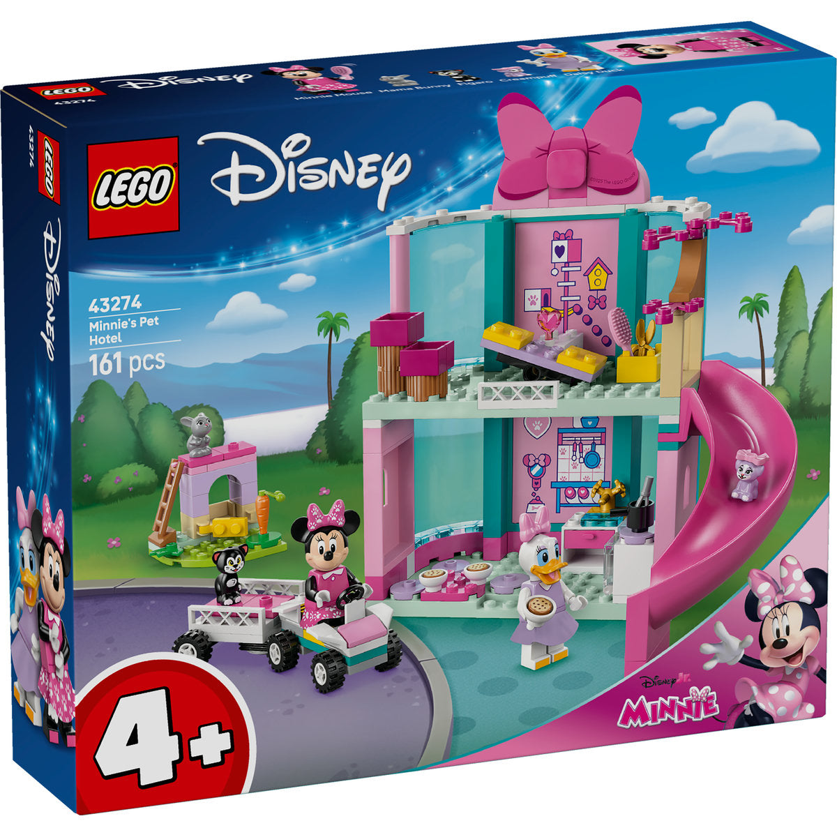 LEGO  Disney Minnie’s Pet Hotel Mickey Mouse Clubhouse Toy Buildable Set 43274