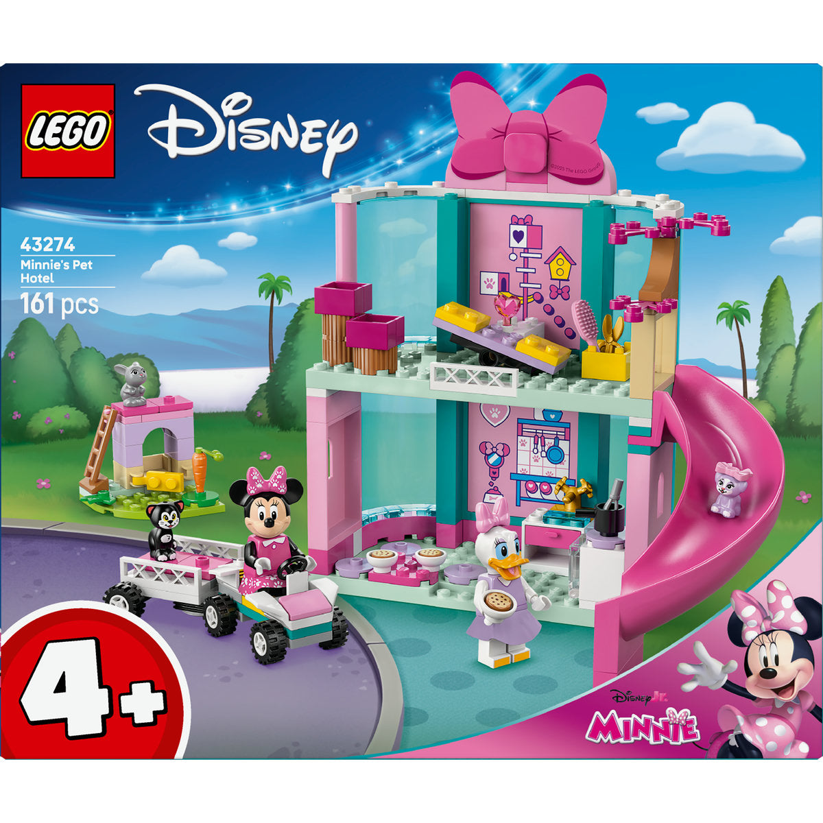 LEGO  Disney Minnie’s Pet Hotel Mickey Mouse Clubhouse Toy Buildable Set 43274