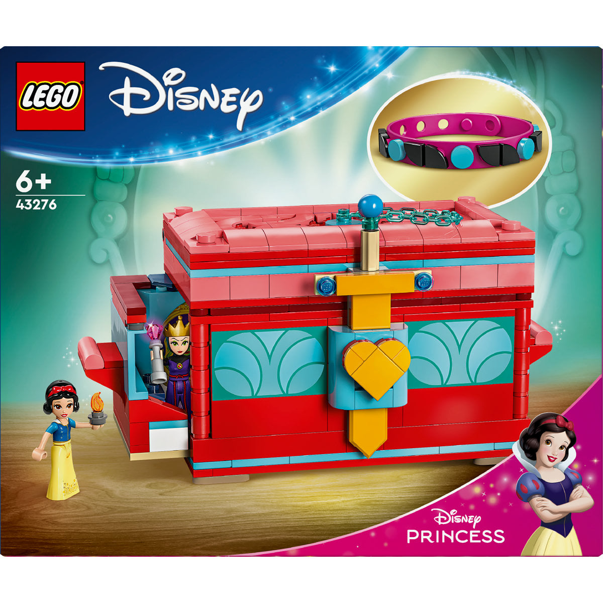 LEGO Disney Snow White’s Jewellery Box Set 43276