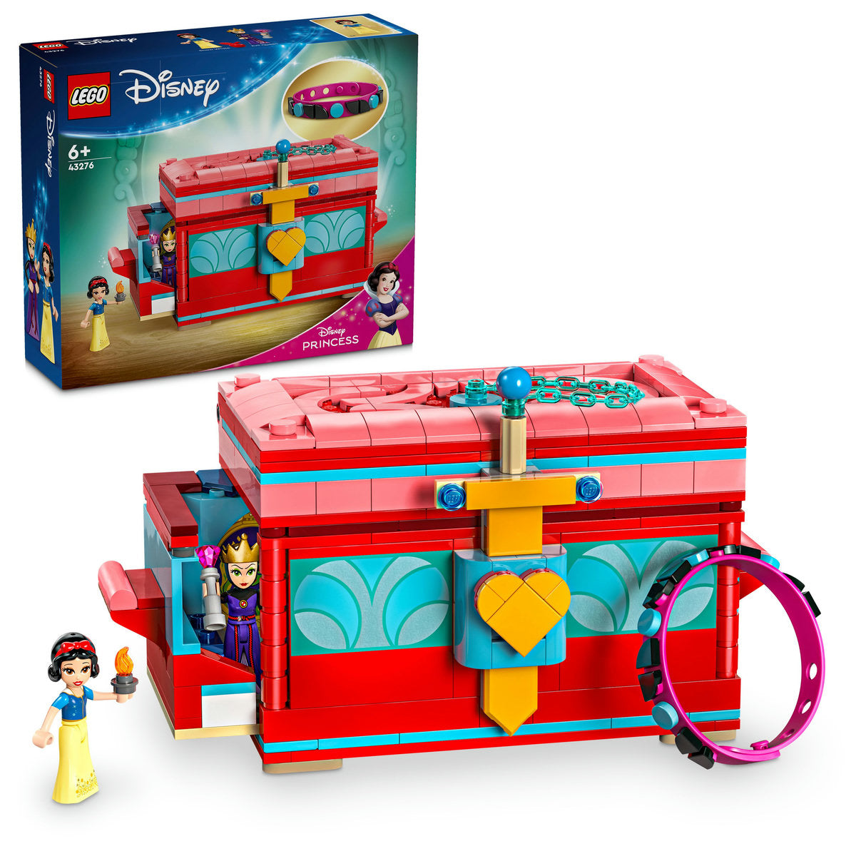 LEGO Disney Snow White’s Jewellery Box Set 43276