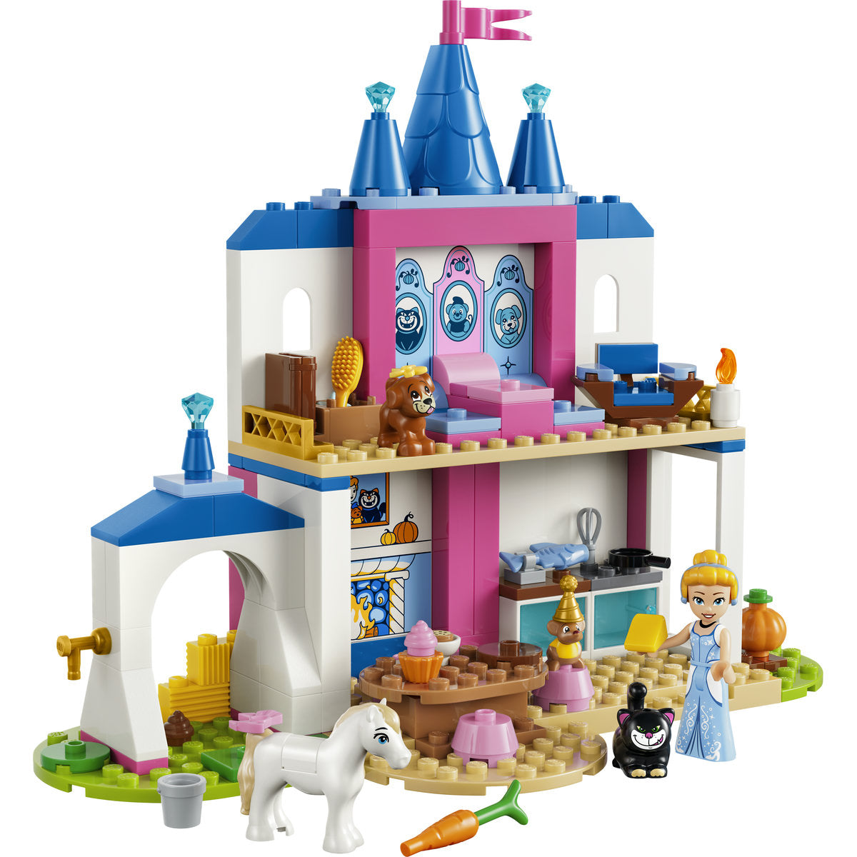 LEGO Disney Princess Cinderella Animal Friends Castle Building Set 43283