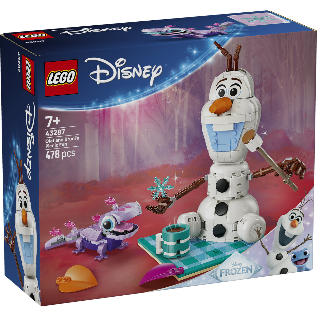 LEGO Disney Frozen Olaf and Bruni’s Picnic Fun 43287
