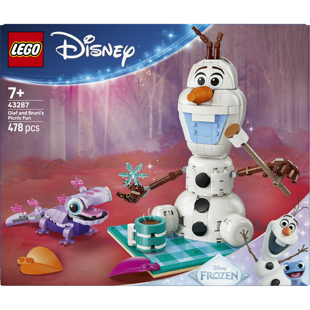 LEGO Disney Frozen Olaf and Bruni’s Picnic Fun 43287