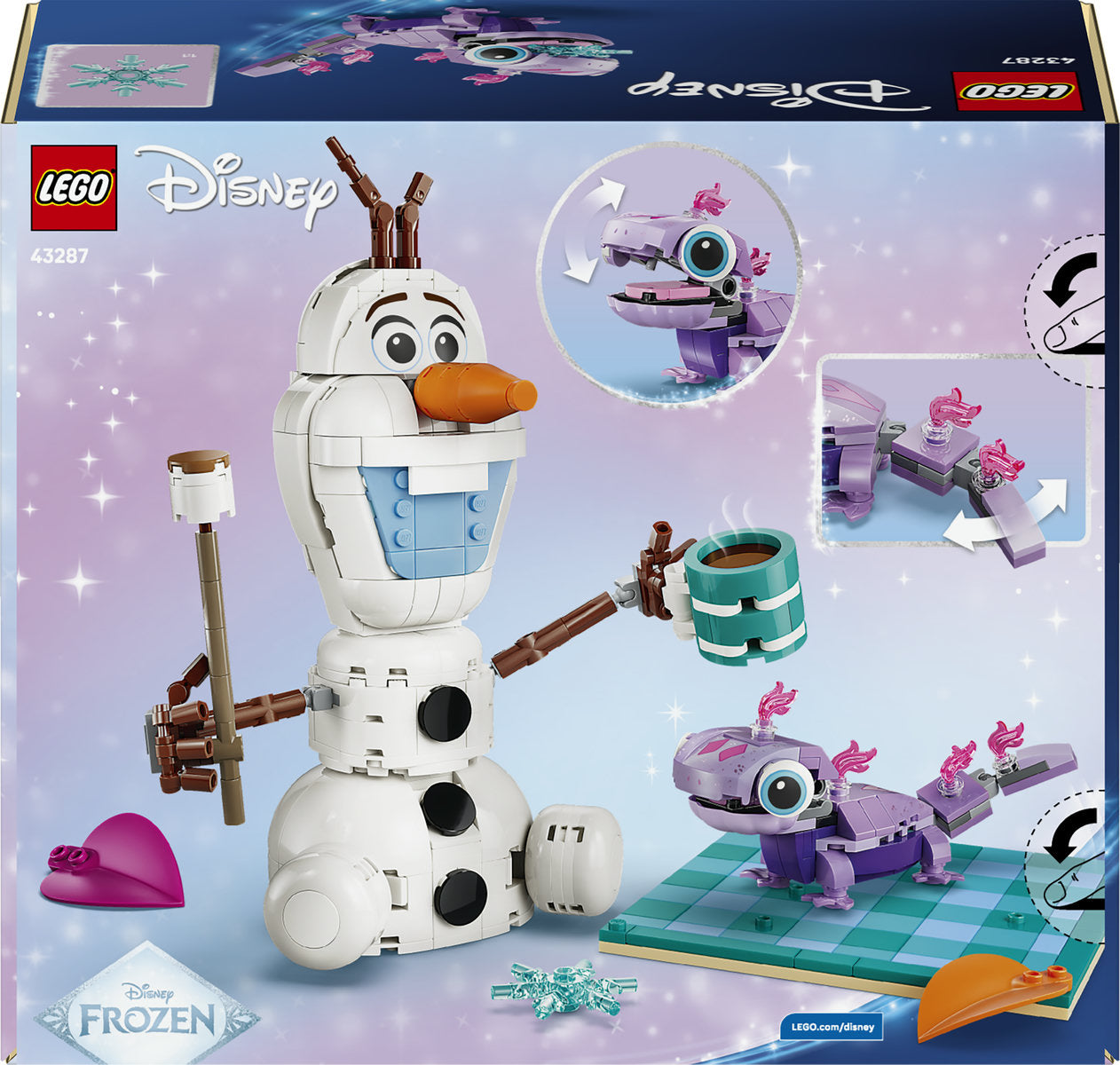 LEGO Disney Frozen Olaf and Bruni’s Picnic Fun 43287