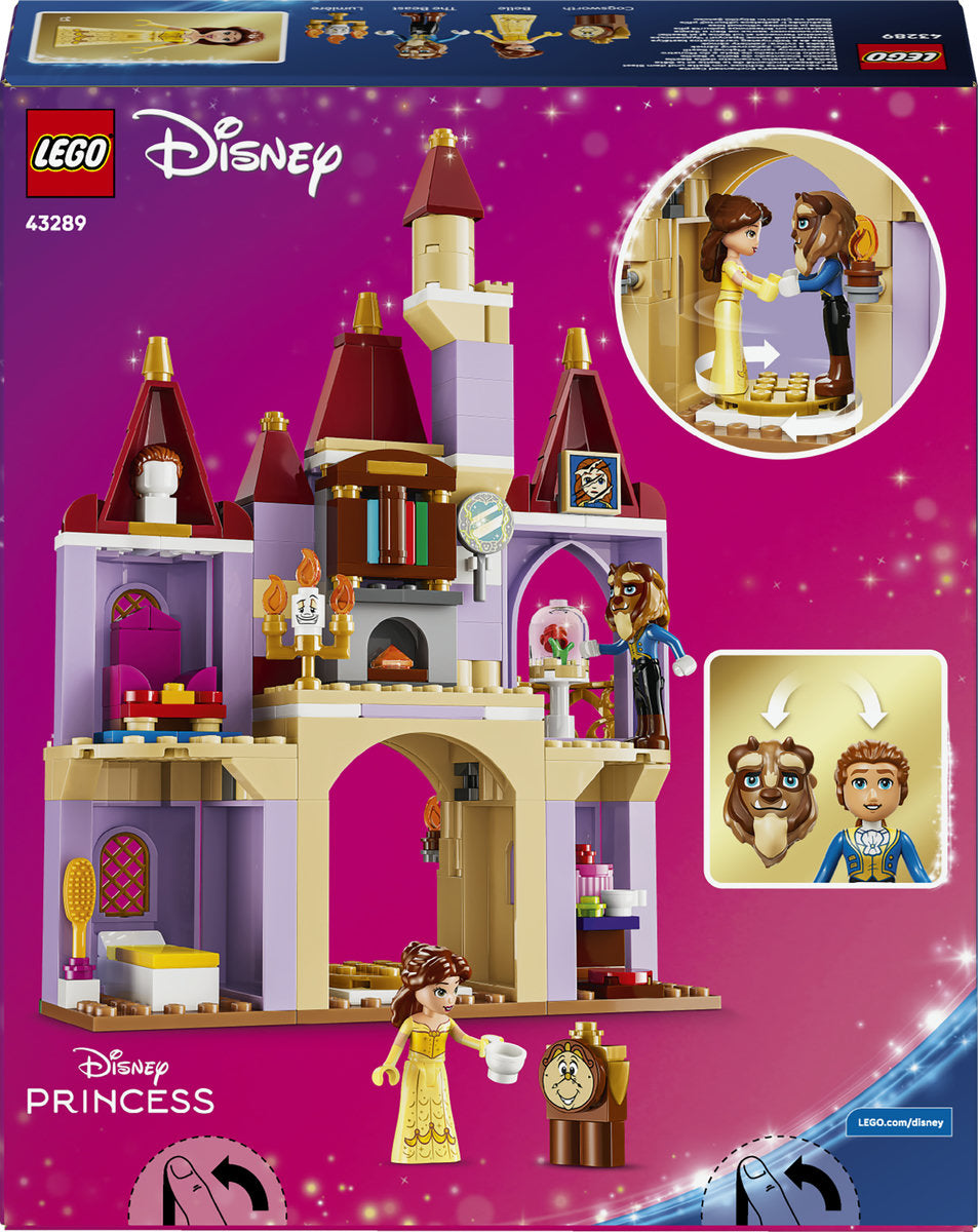 LEGO Disney Princess Belle and the Beast Enchanted Castle Building Set 43289