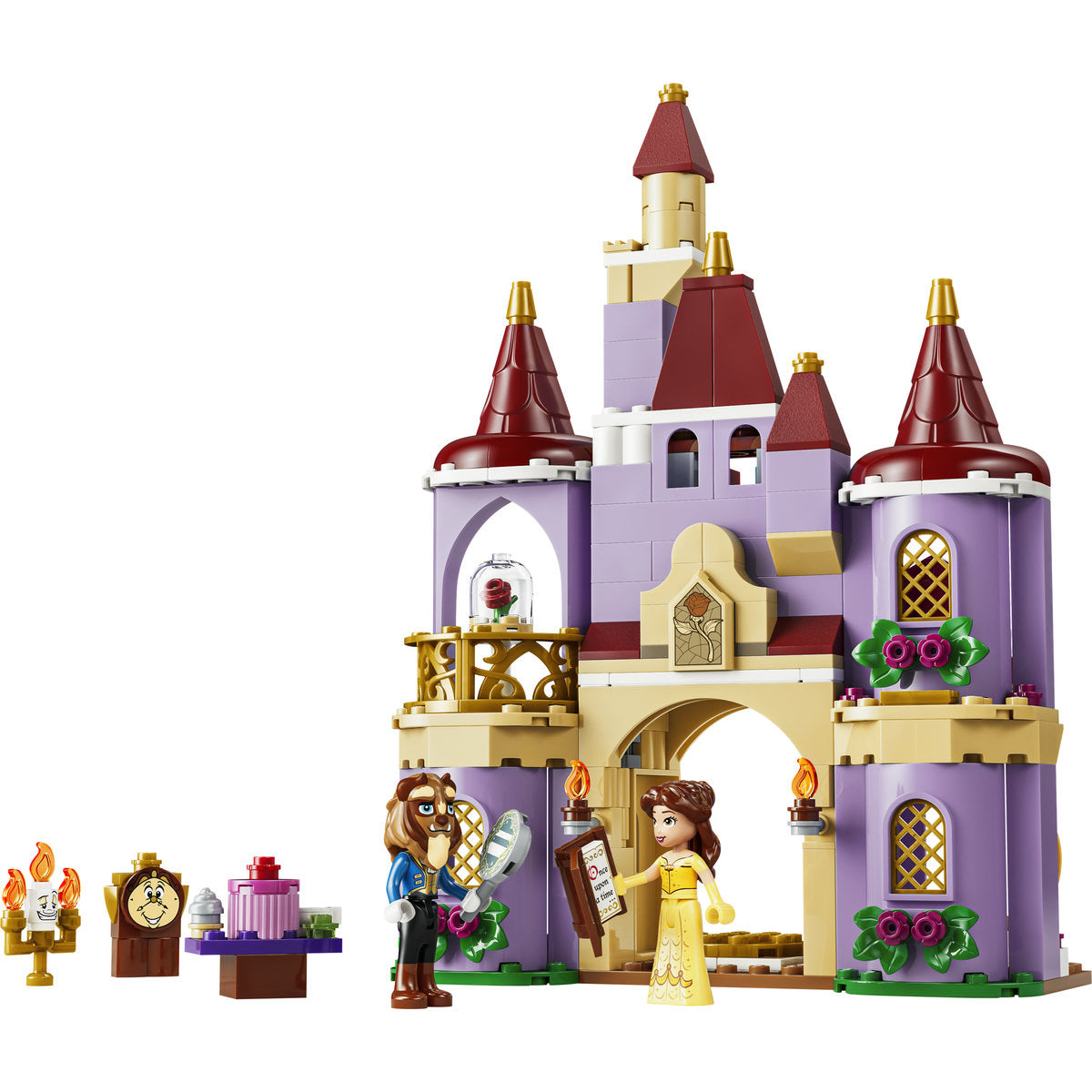 LEGO Disney Princess Belle and the Beast Enchanted Castle Building Set 43289
