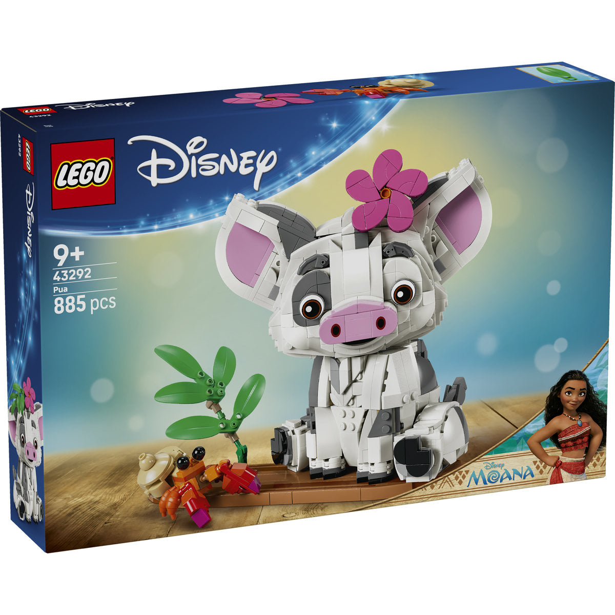 LEGO Disney Moana Pua Animal Building Set 43292