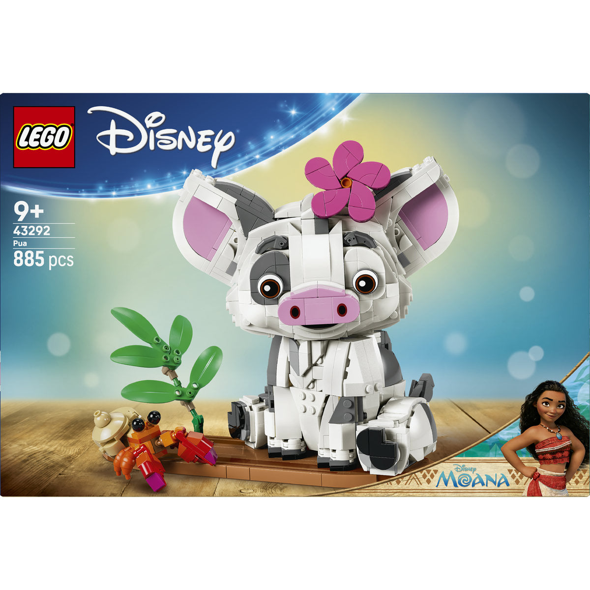 LEGO Disney Moana Pua Animal Building Set 43292