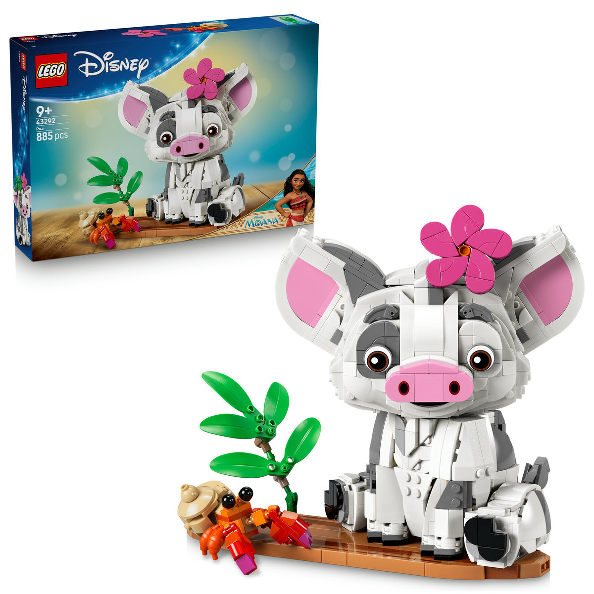 LEGO Disney Moana Pua Animal Building Set 43292