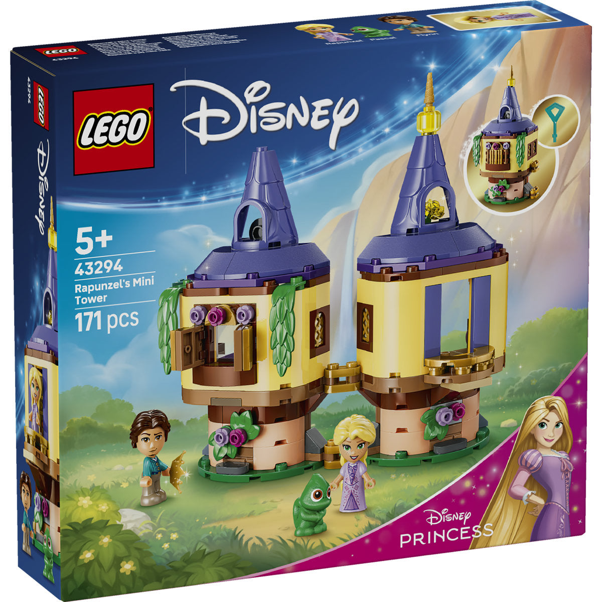 LEGO Disney Princess Rapunzel Mini Tower Building Set 43294