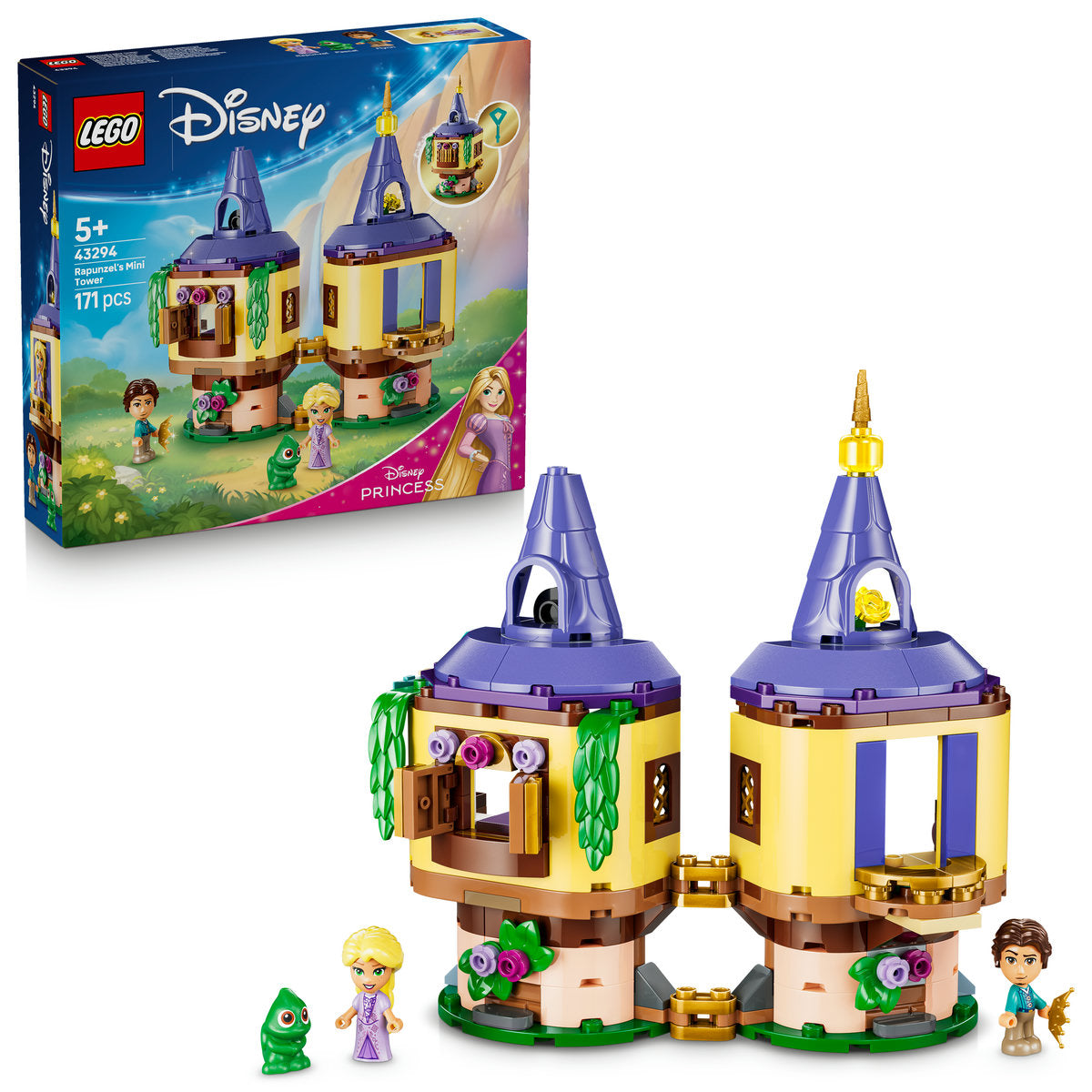 LEGO Disney Princess Rapunzel Mini Tower Building Set 43294