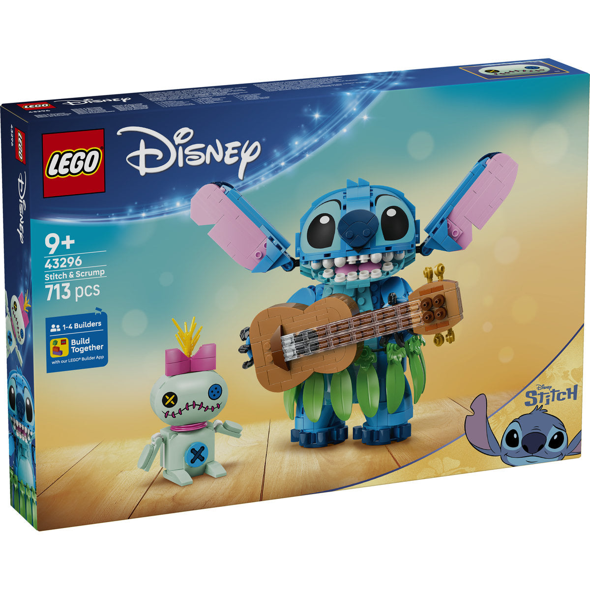 LEGO Disney Lilo and Stitch Scrump Building Set 43296