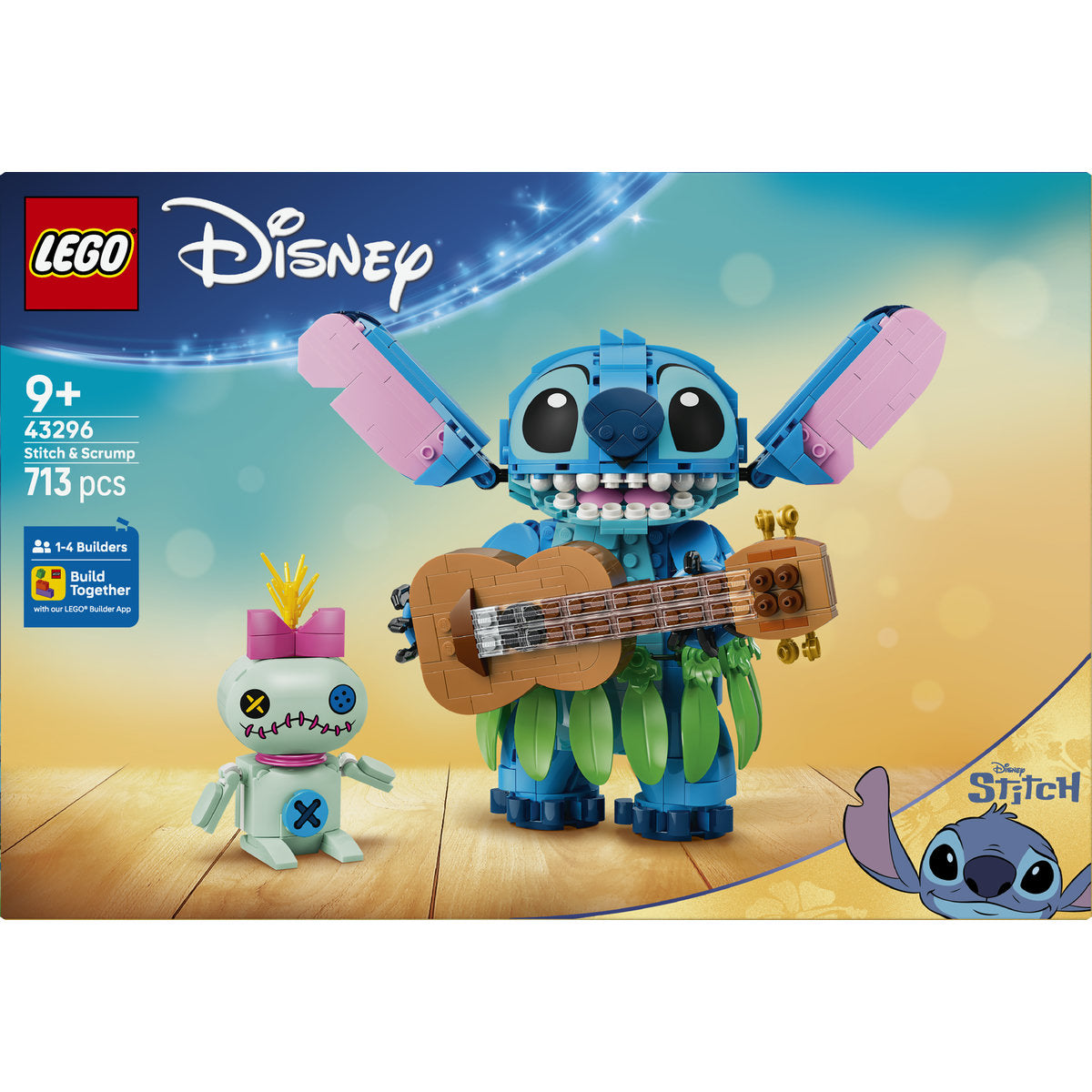 LEGO Disney Lilo and Stitch Scrump Building Set 43296