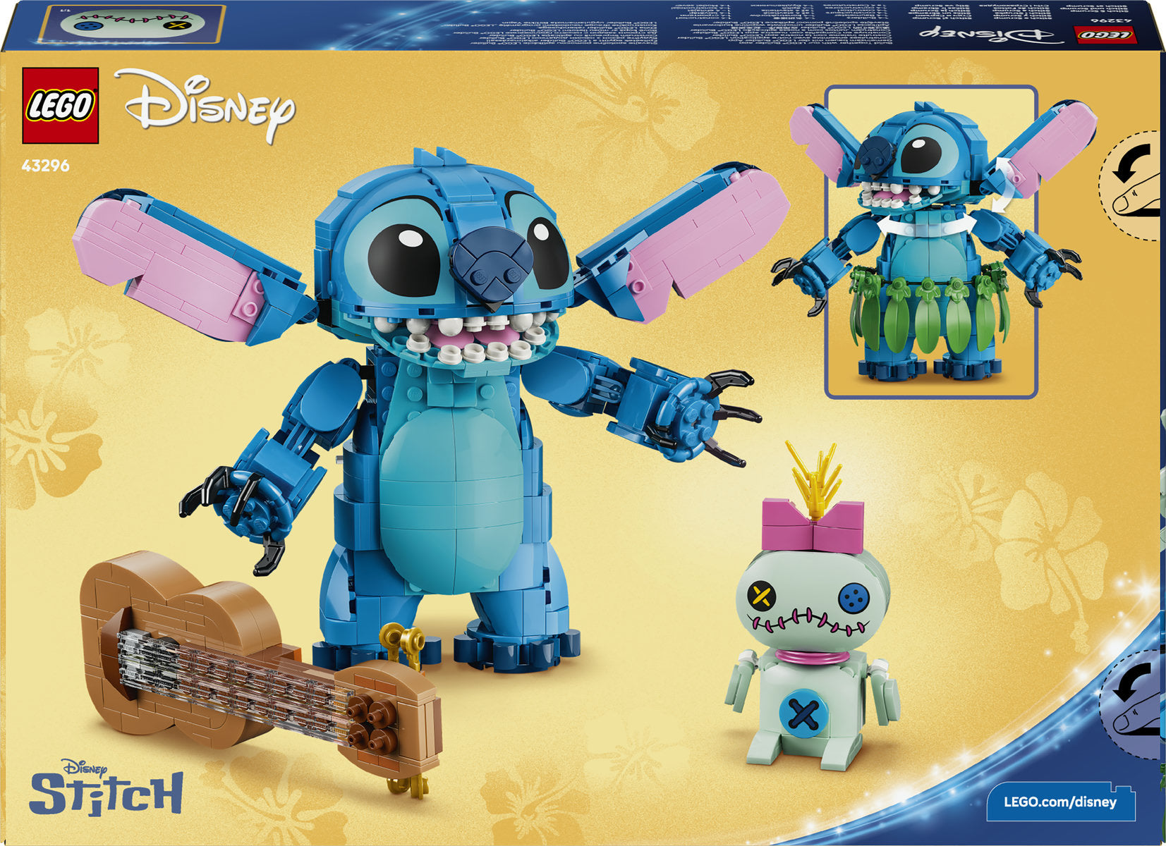 LEGO Disney Lilo and Stitch Scrump Building Set 43296