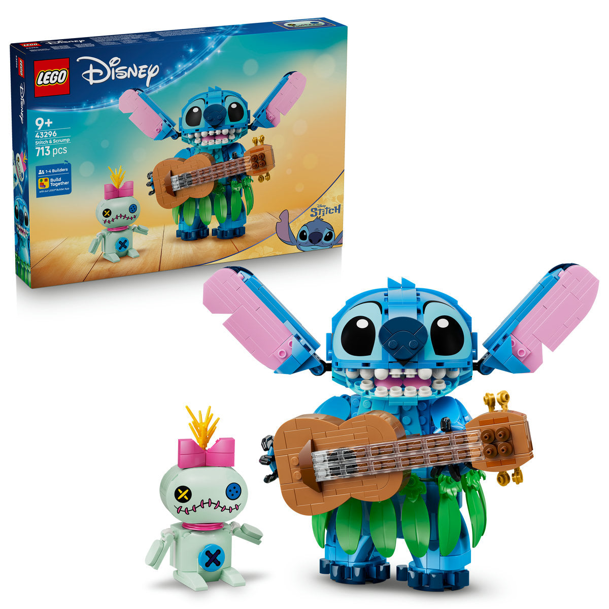 LEGO Disney Lilo and Stitch Scrump Building Set 43296