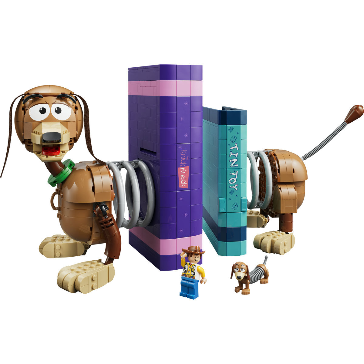 LEGO Disney and Pixar Toy Story Slinky Dog Bookends Set 43301