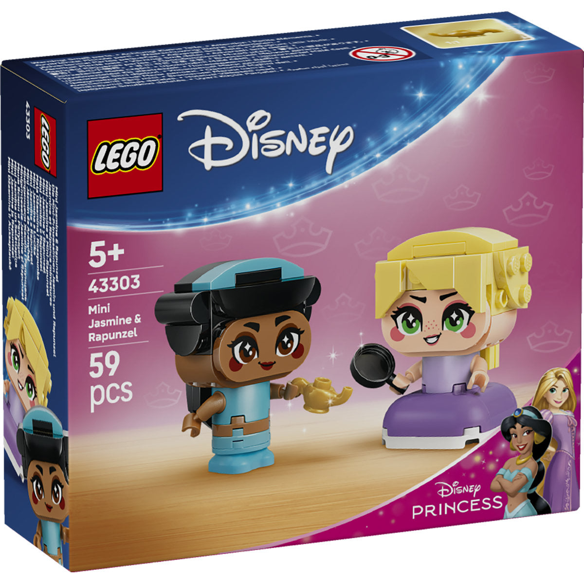 LEGO Disney Princess Mini Jasmine & Rapunzel 43303