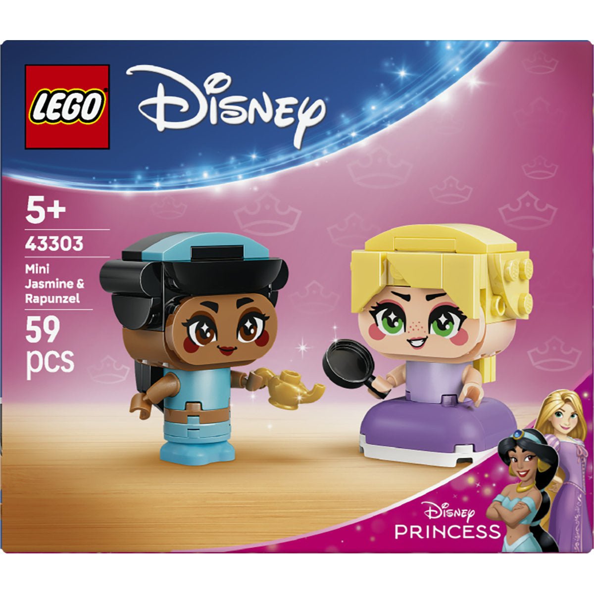 LEGO Disney Princess Mini Jasmine & Rapunzel 43303