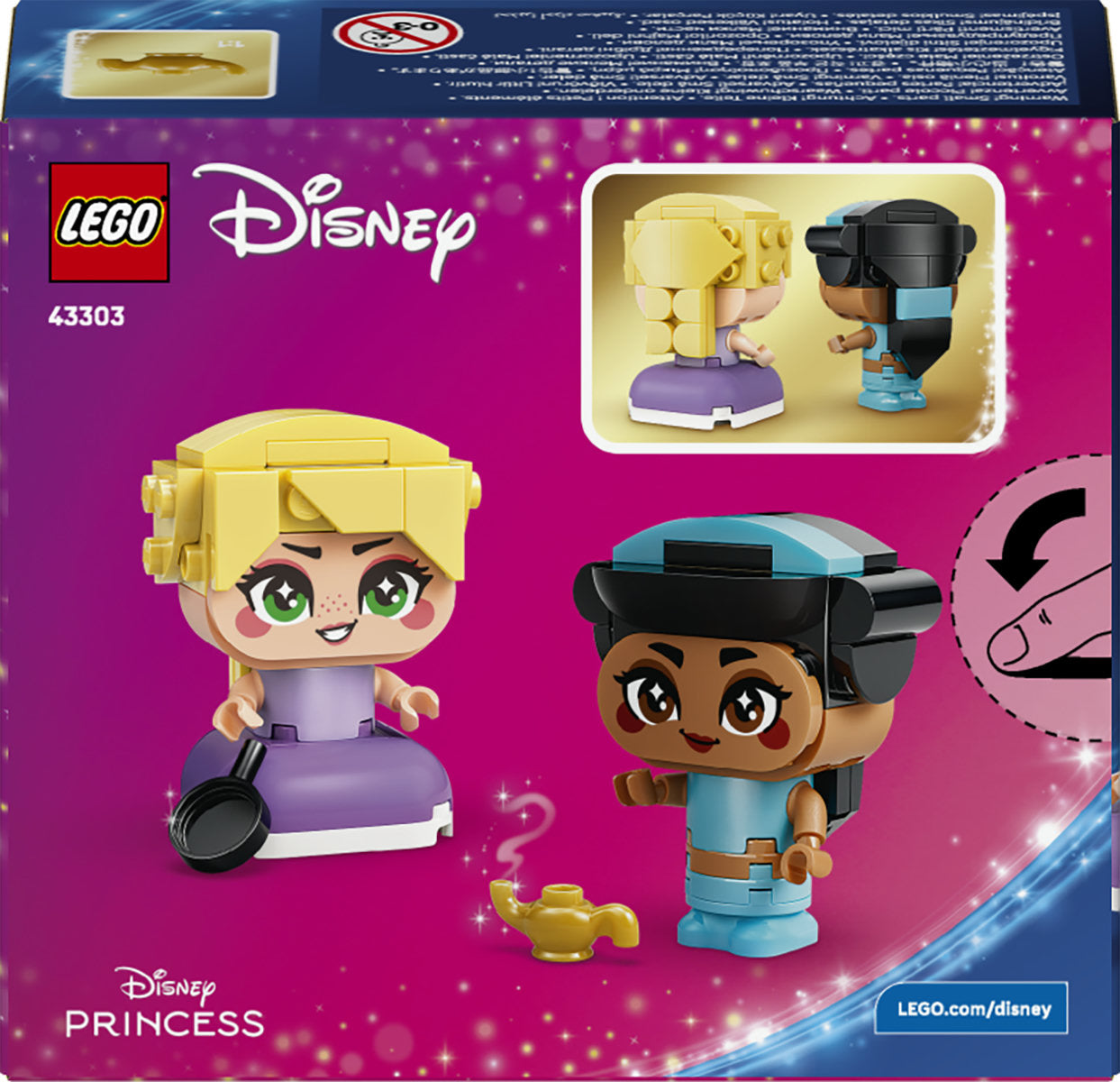 LEGO Disney Princess Mini Jasmine & Rapunzel 43303