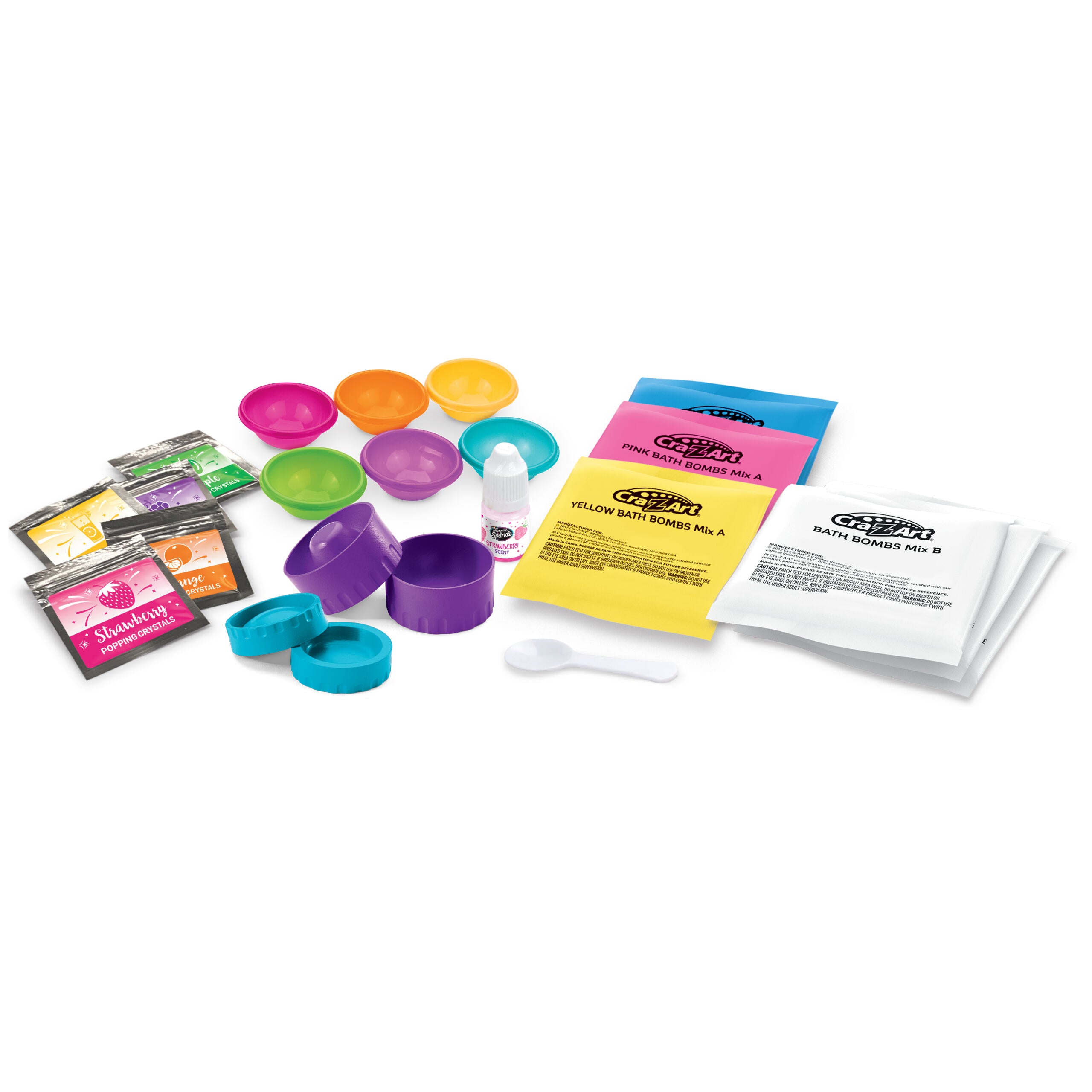 Shimmer N Sparkle Rainbow Popping Bath Bomb