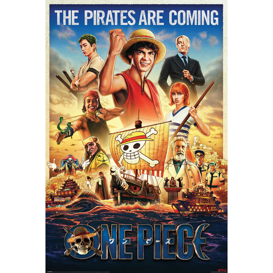 One Piece Live Action (Pirates Incoming) Maxi Poster