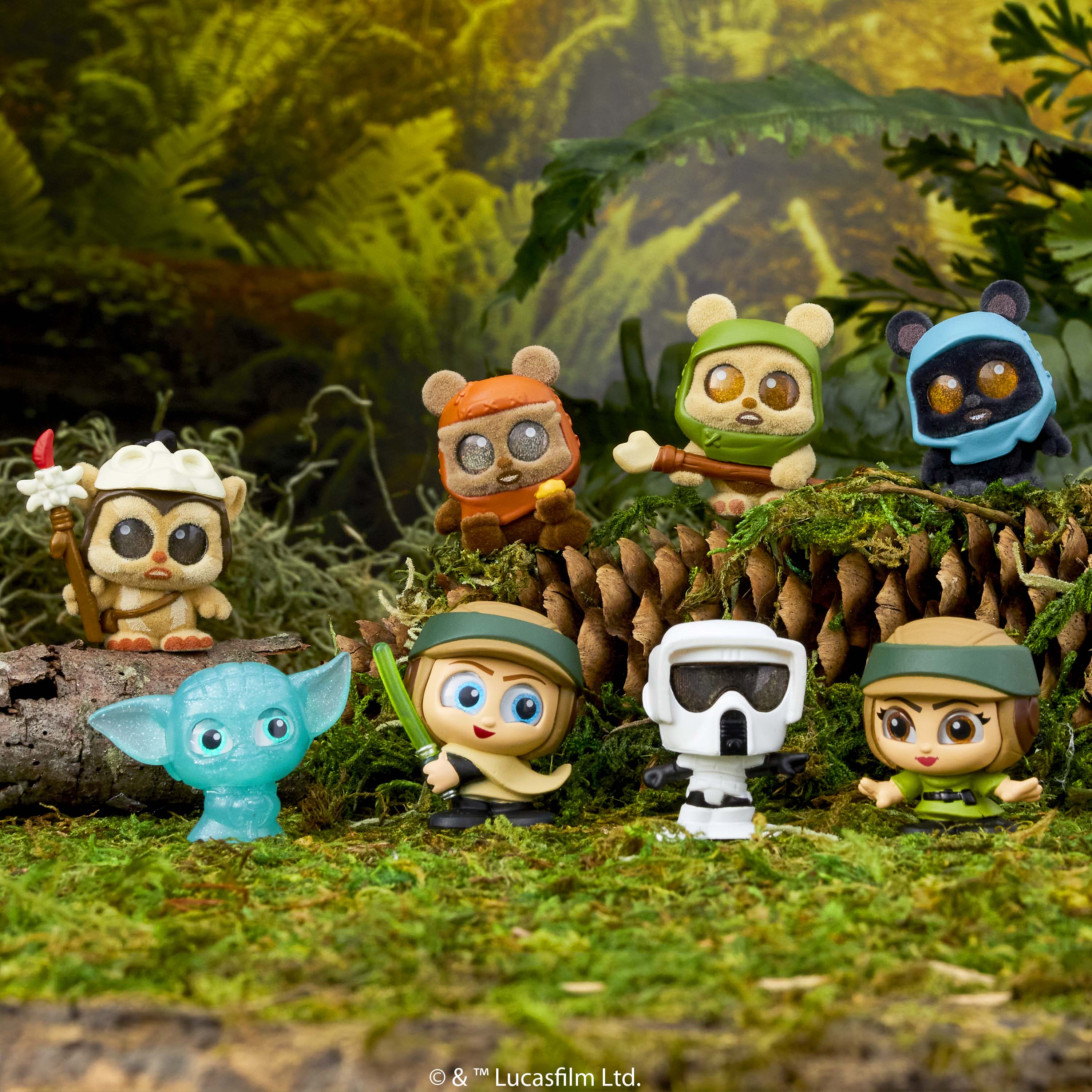 Doorables Star Wars Ewok Collection Peek