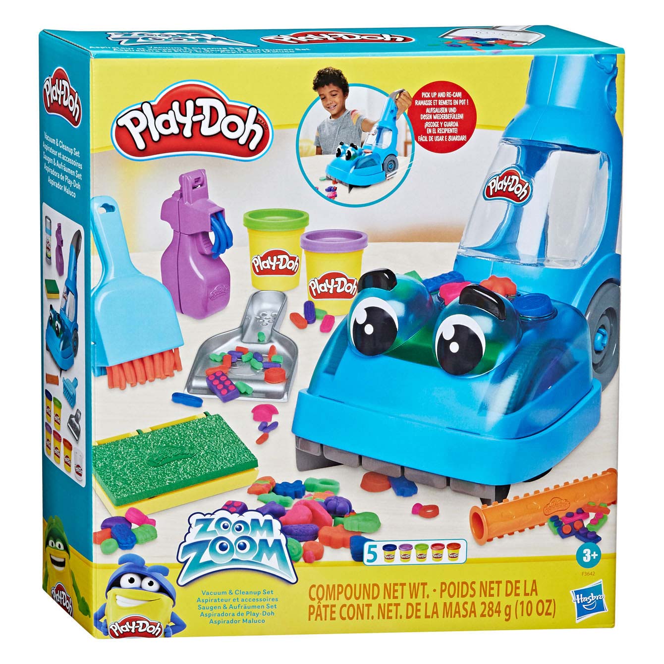 Play Doh Zoom Zoom Vacuum and Cleanup Set