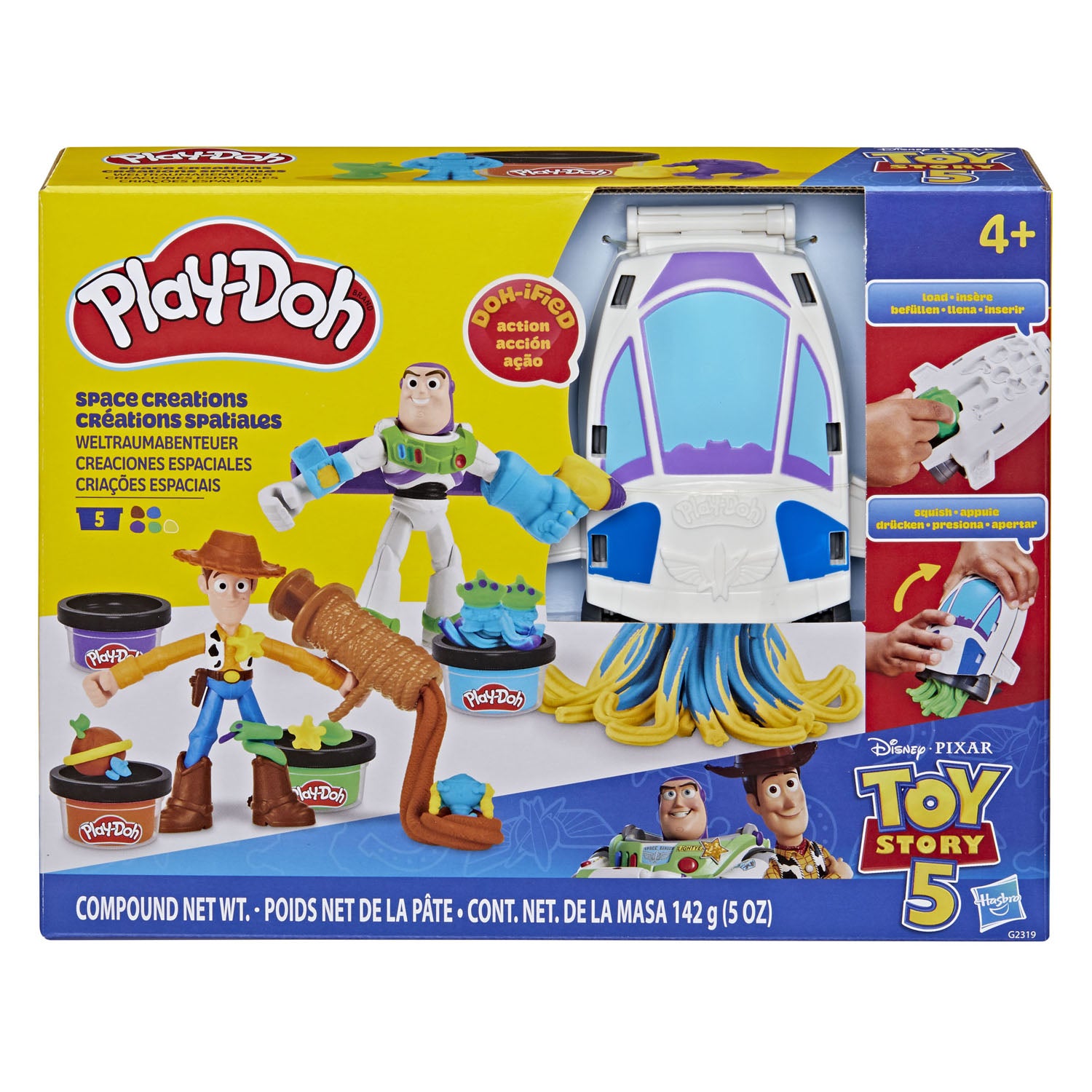 Play Doh Toy Story 5 Space Creations