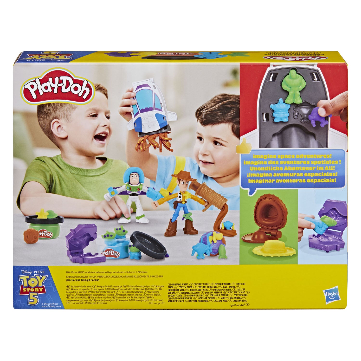 Play Doh Toy Story 5 Space Creations