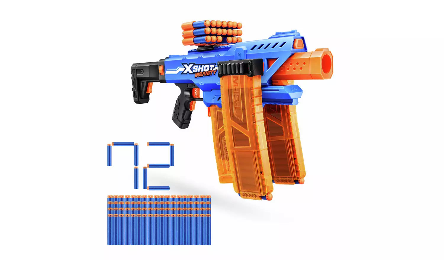 XShot Insanity Motorised Clip Blaster