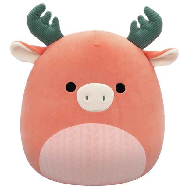 Squishmallows 12" Romelu Dark Peach Moose