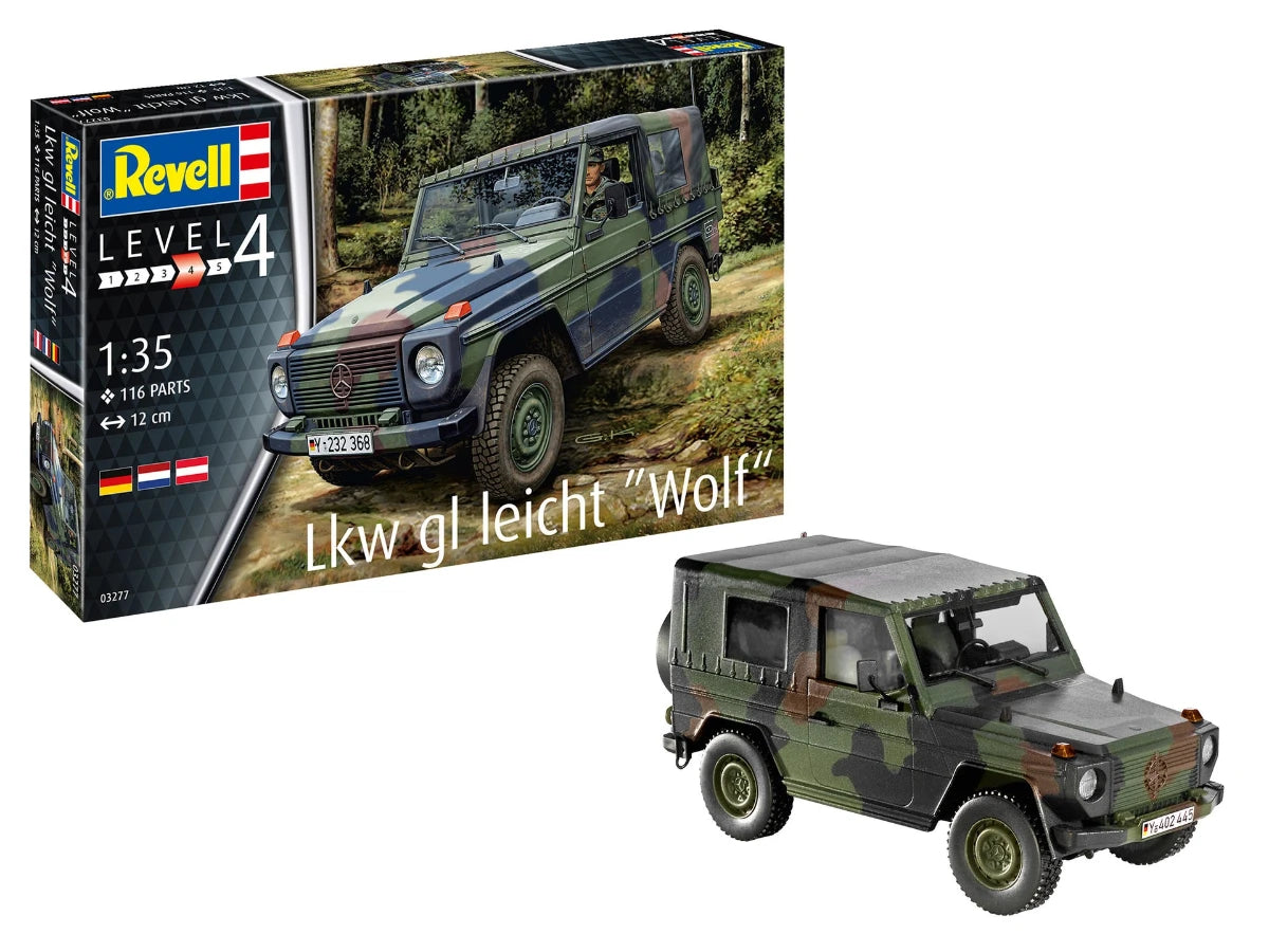 Model Set Lkw gl leicht Wolf
