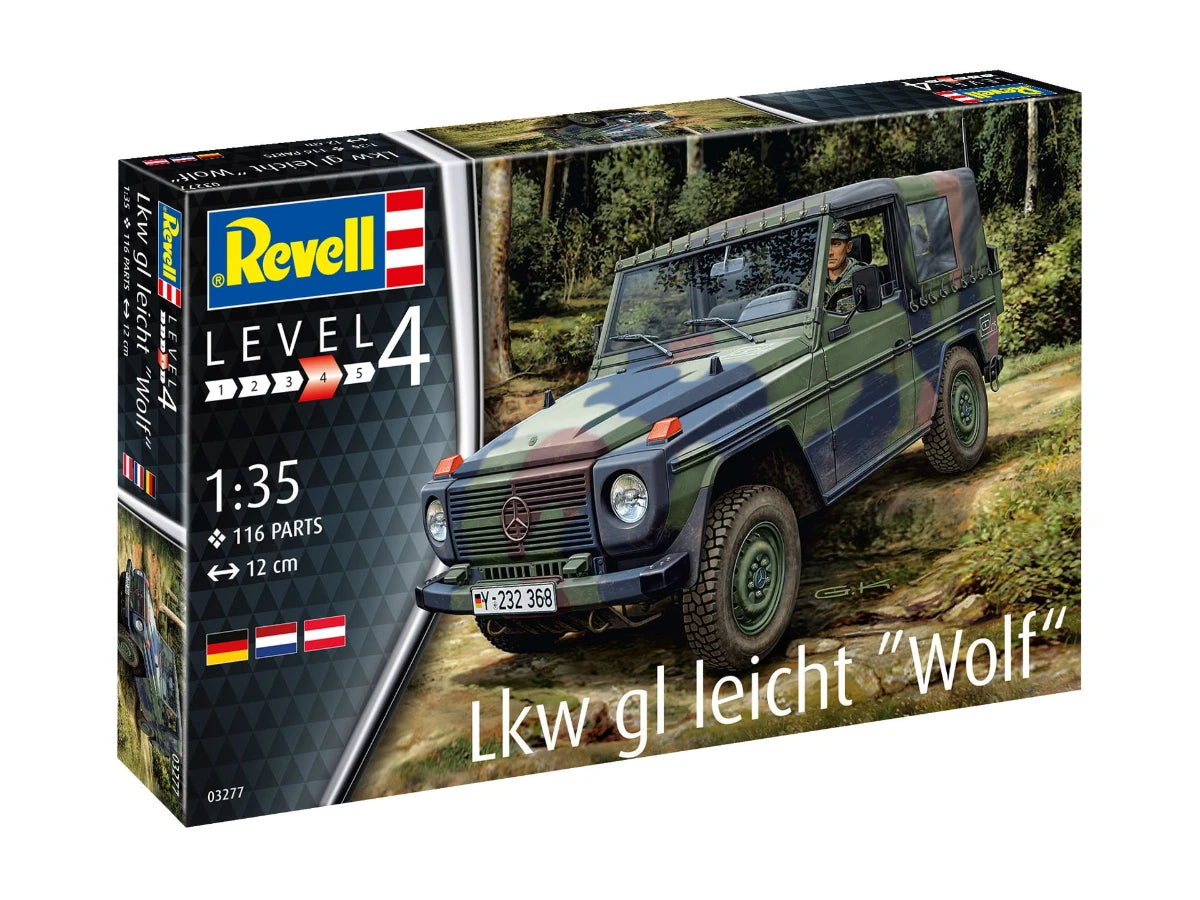 Model Set Lkw gl leicht Wolf