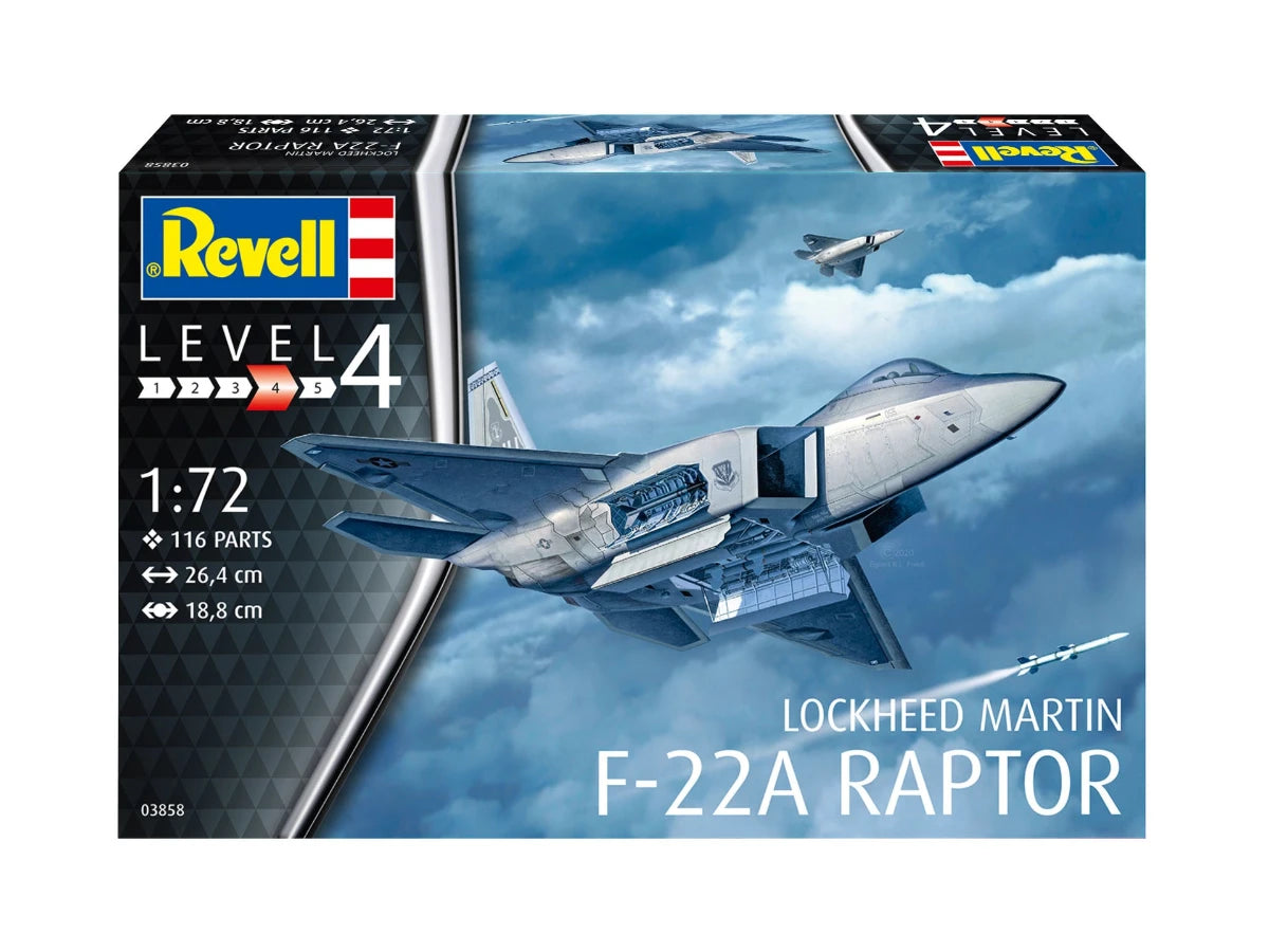 Model Set Lockheed Martin F-22A Raptor