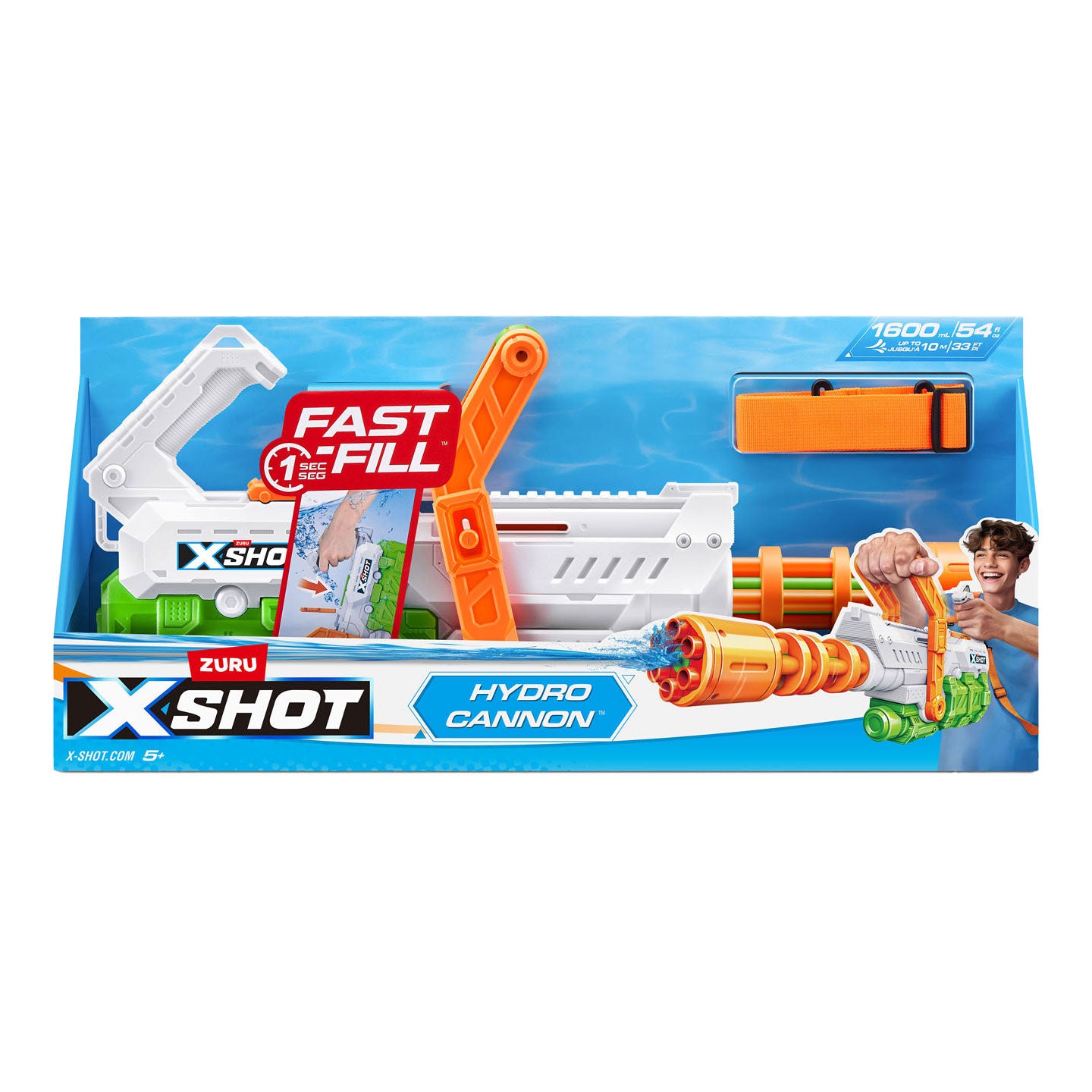 Zuru X-Shot Water Fast Fill Hydro Cannon