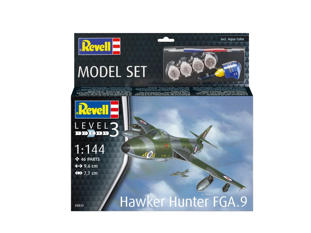 Model Set Hawker Hunter FGA.9