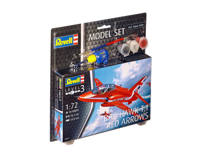 Revell Model Set BAe Hawk T.1 Red Arrows Plastic Model Kit