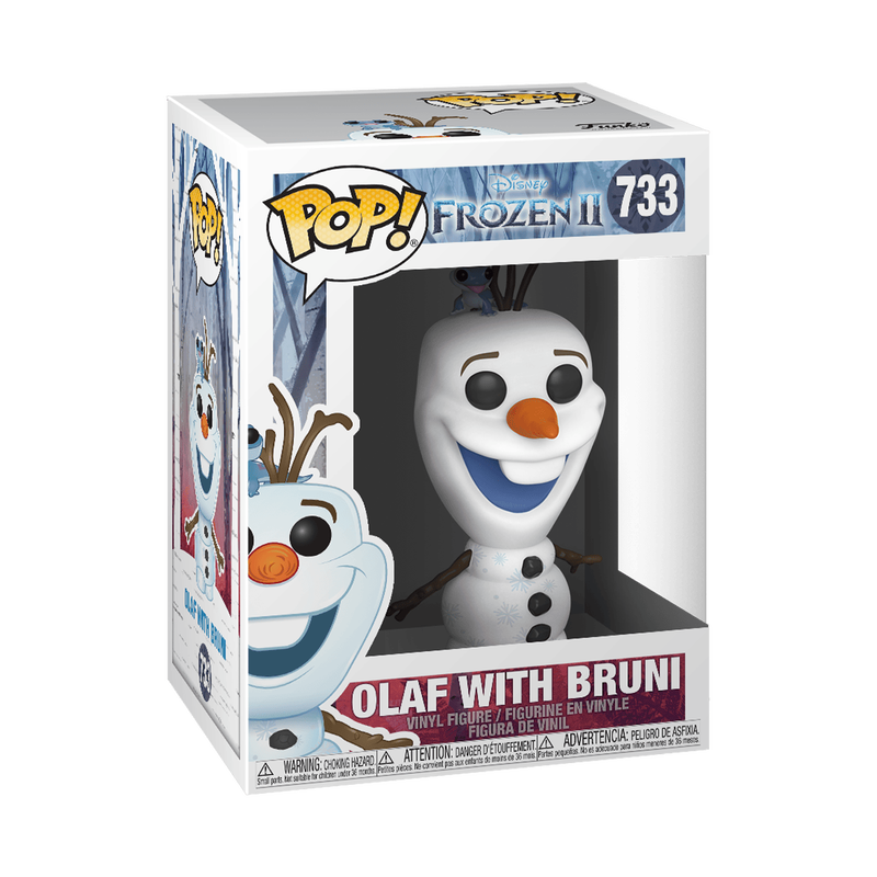 Funko Pop! Disney Frozen 2 Olaf with Bruni Vinyl Figure