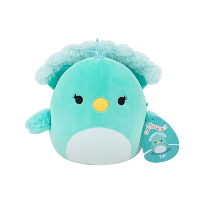 7.5 Squishmallows Tiff - Tiffany Blue Peacock