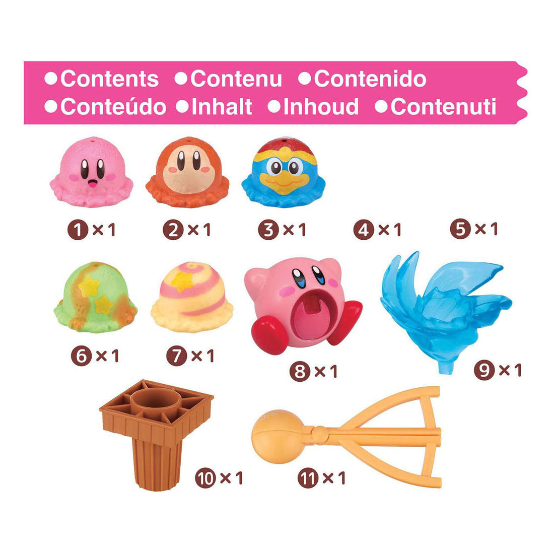 Kirby Ice Cream Tower Stacking Game