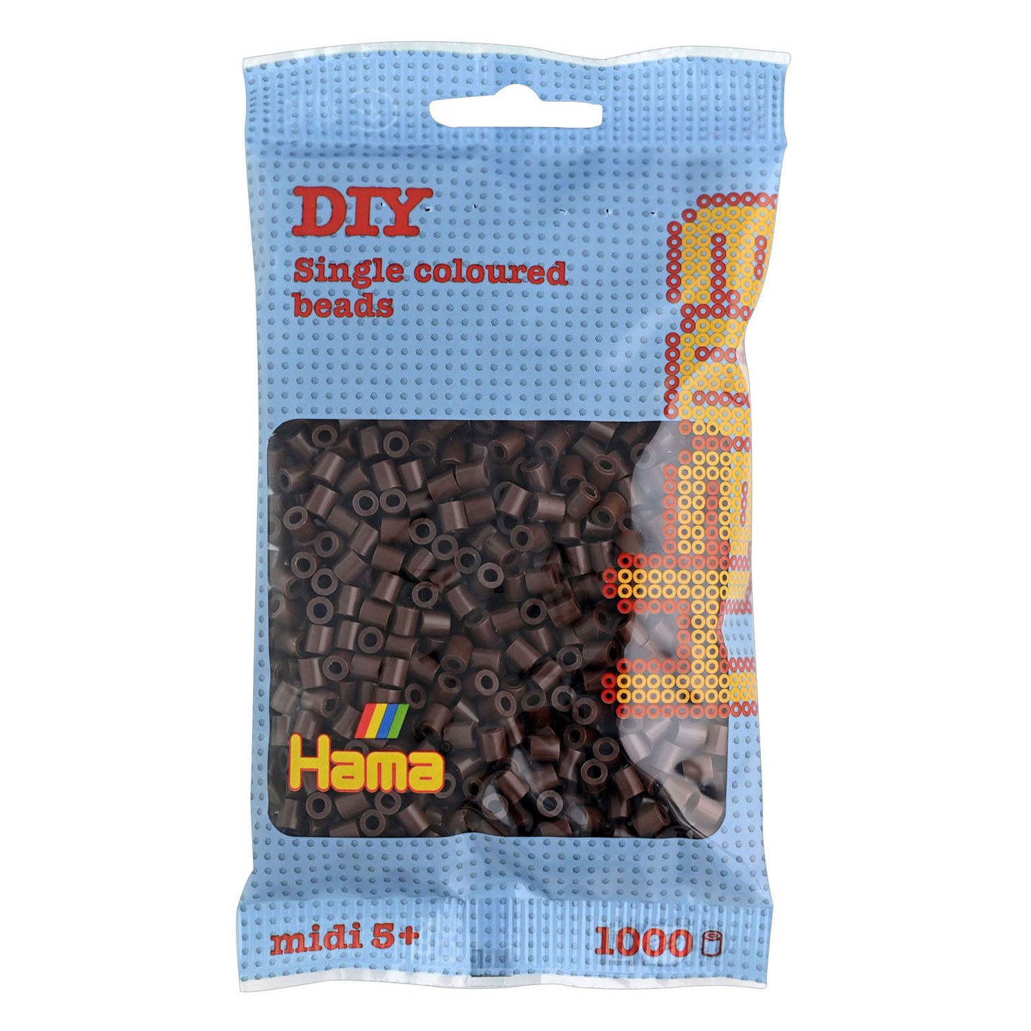 Brown Hama Beads