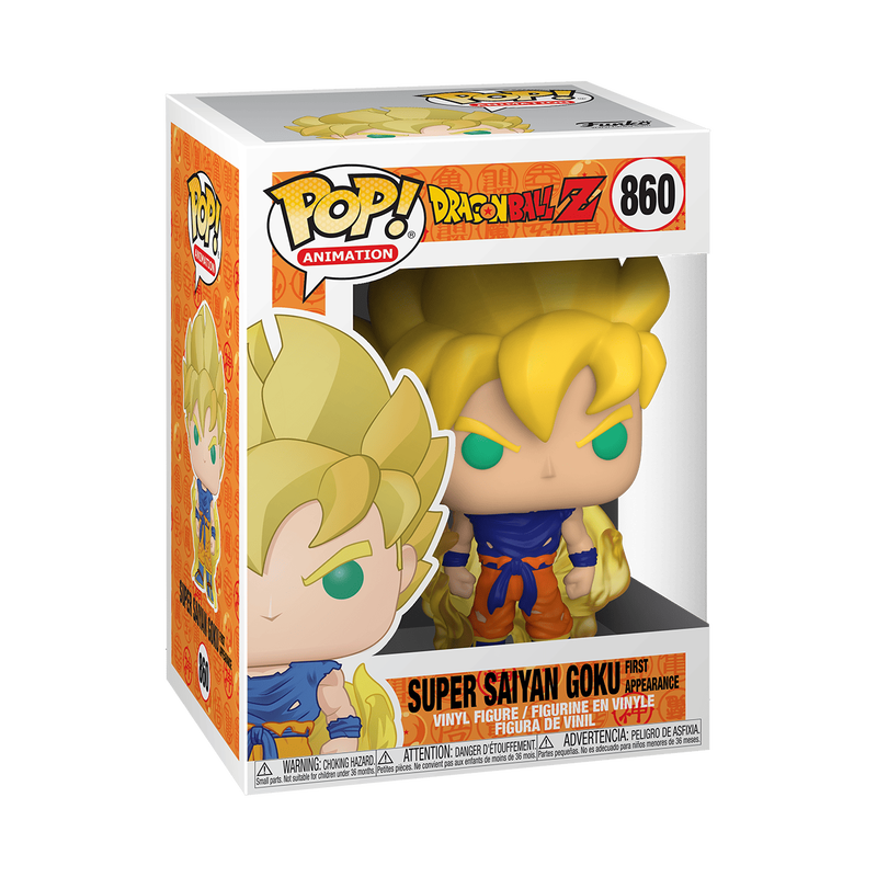 Funko POP! Animation: Dragon Ball Z - Super Saiyan Goku (First Appearance) Vinyl Figure