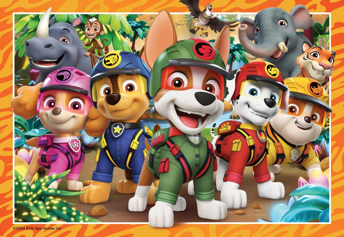 Paw Patrol Jungle Pups, 35pc