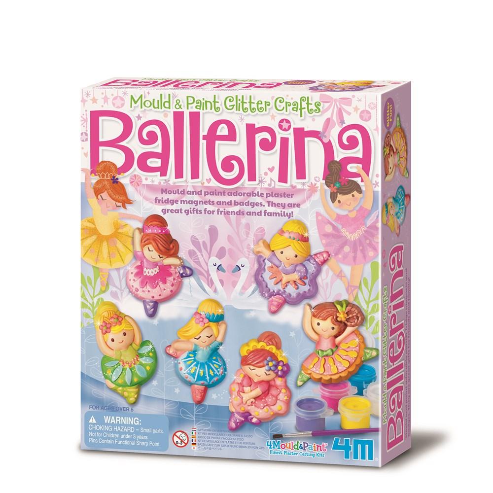Mould & Paint Glitter Ballerina